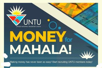 EARN MAHALA MONEY WITH THE UNTU CANVASSING FEE FOR RECRUITING NEW MEMBERS