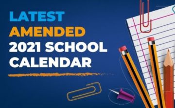 UNTU 2021 CALENDAR AMENDED WITH NEW SCHOOL TERMS