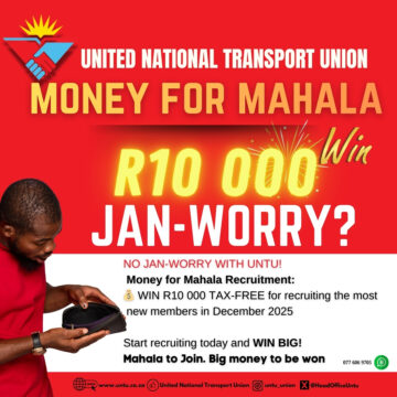 UNTU MONEY FOR MAHALA: RECRUITMENT COMPETITION