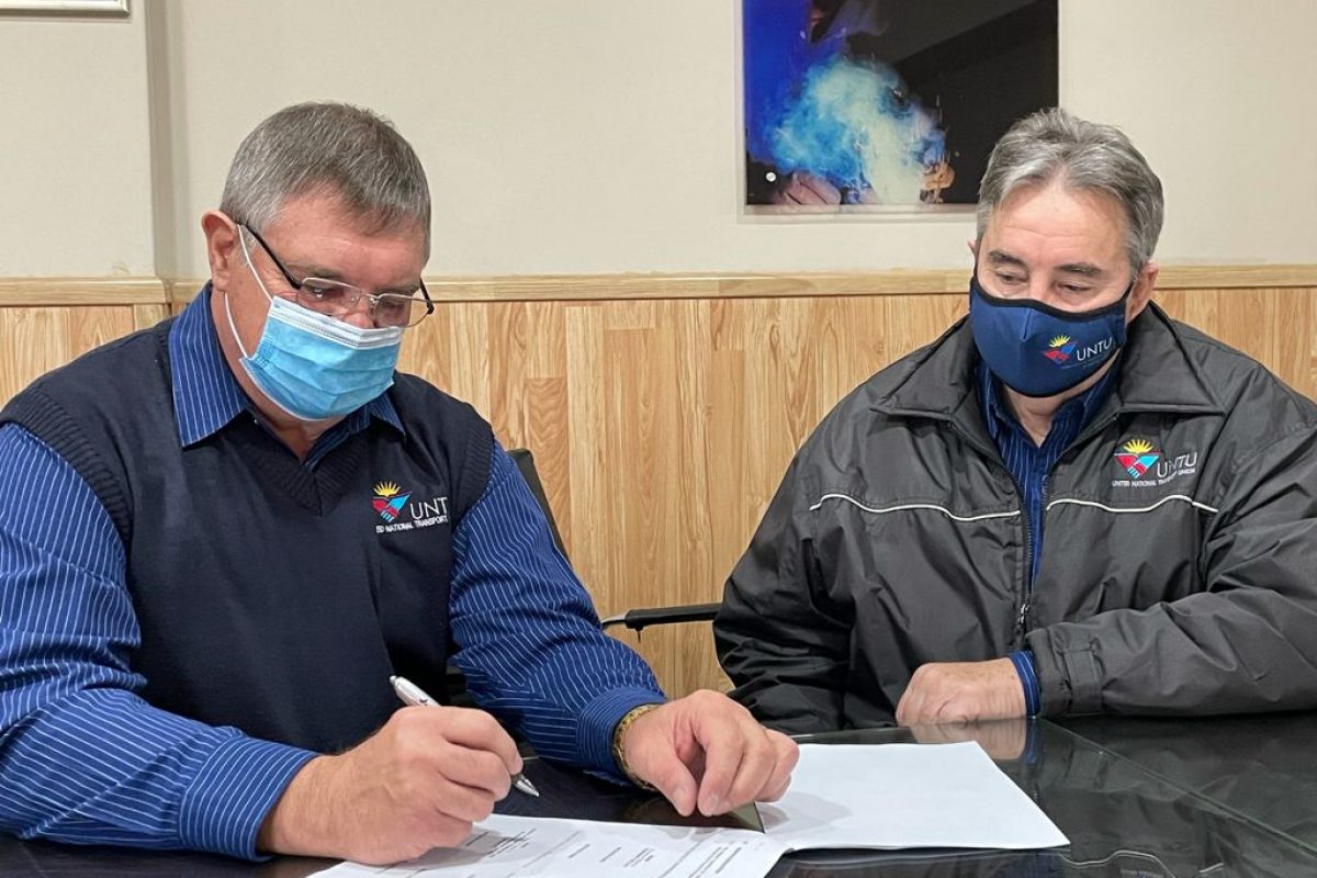 UNTU AND TRANSNET SIGN WAGE AGREEMENT 2021/2022