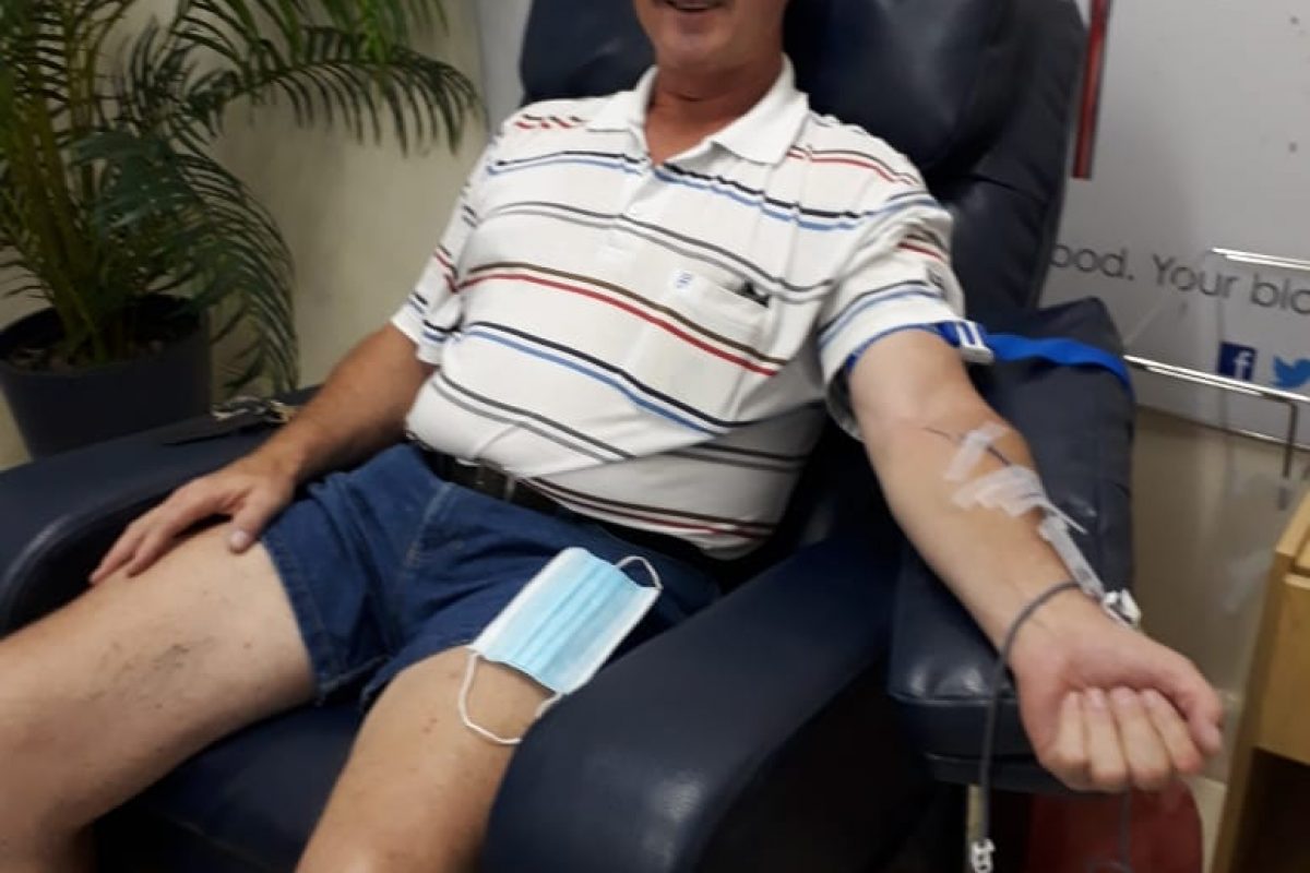 #UNTU MEMBERS SHOW THEY CARE BY DONATING BLOOD