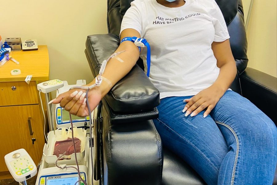 #UNTU MEMBERS SHOW THEY CARE BY DONATING BLOOD