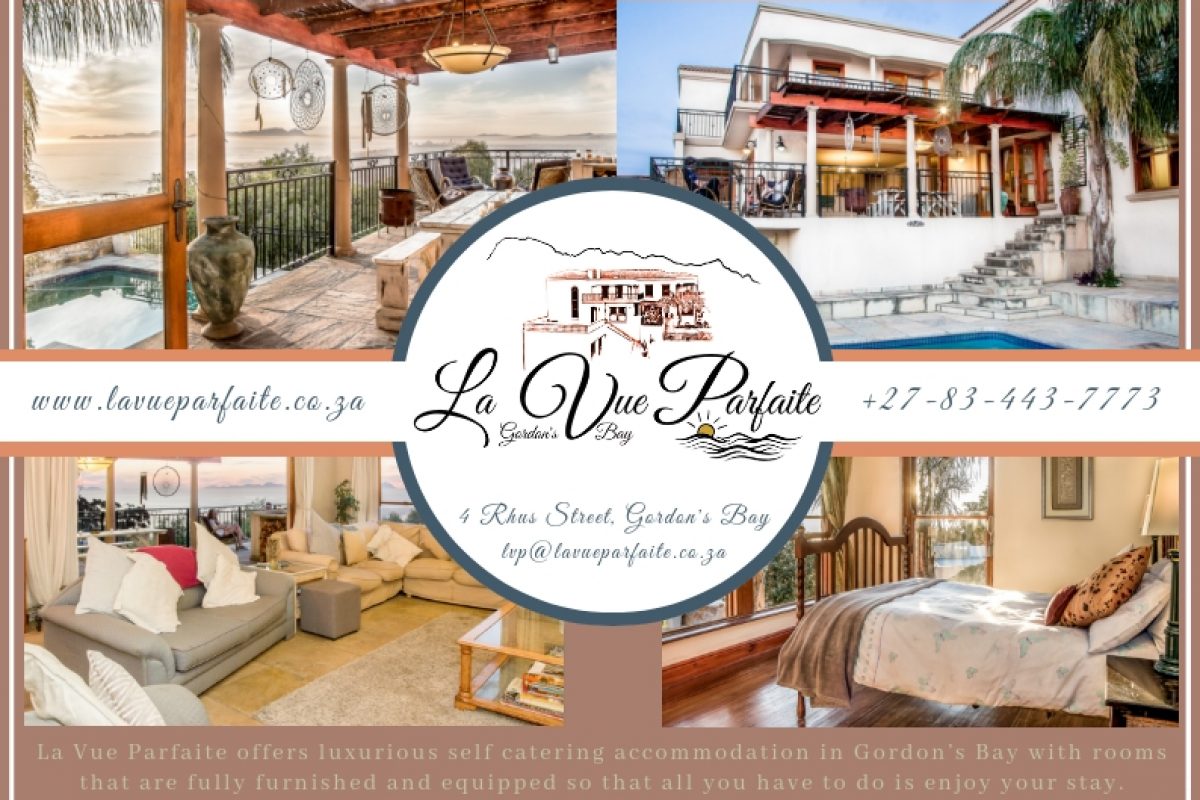 UNTU MEMBERS GETS DISCOUNT IN THE HELDERBERG, WESTERN CAPE LA VUE PARFAITE