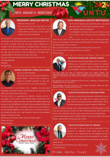 UNTU SEASON’S GREETINGS:
