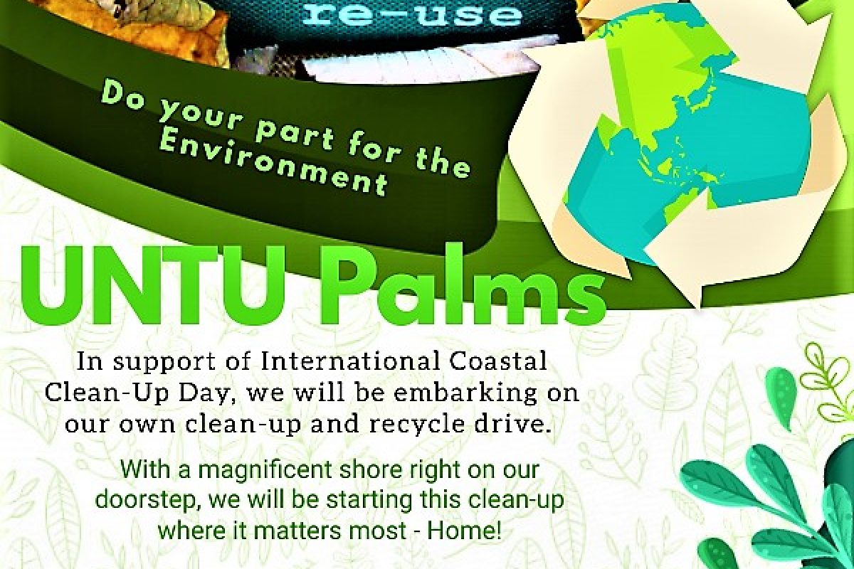 #UNTU PALMS SUPPORTS AND WILL PARTICIPATE IN THE CLEANING OF BEACHES