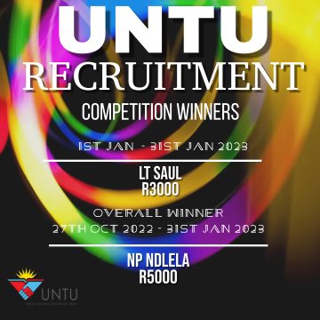And the third and overall winner of the #UNTU Recruitment competition is……..🥁🥁🥁🥁